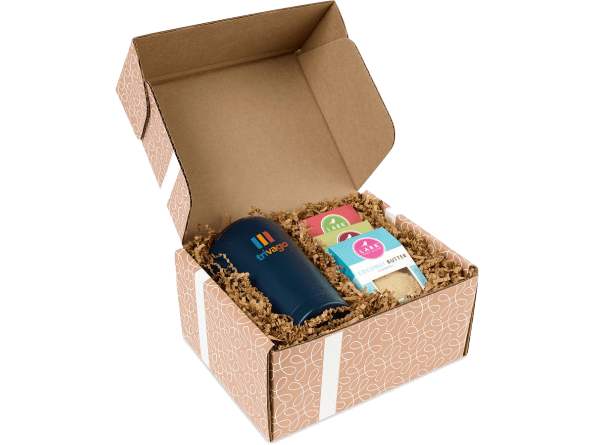 All Is Bright Lark Cookies & Tumbler Gift Box - Food Gift Sets - SwagWear