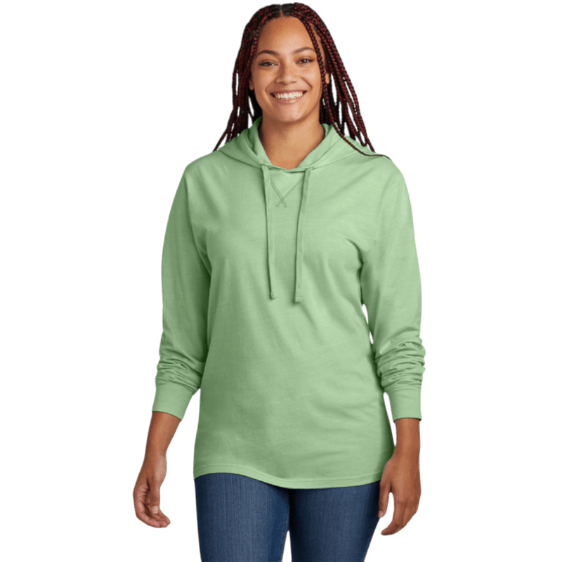 Allmade® Unisex Mineral Dye Organic Cotton Hoodie Tee - Hoodies - SwagWear