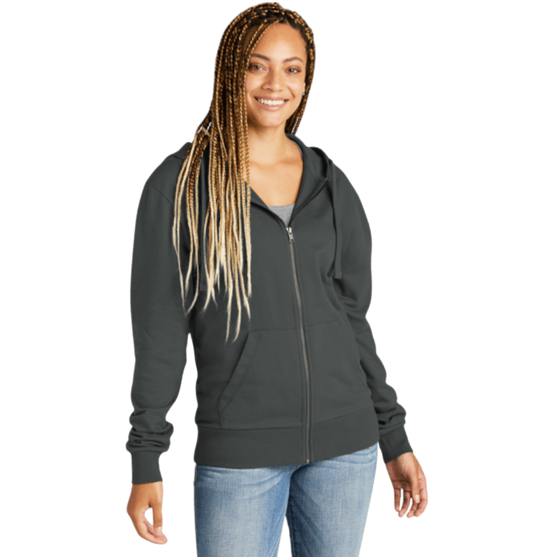 Allmade® Unisex Organic French Terry Full - Zip Hoodie - Full - Zip Hoodies - SwagWear