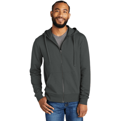 Allmade® Unisex Organic French Terry Full-Zip Hoodie - Full-Zip Hoodies - SwagWear