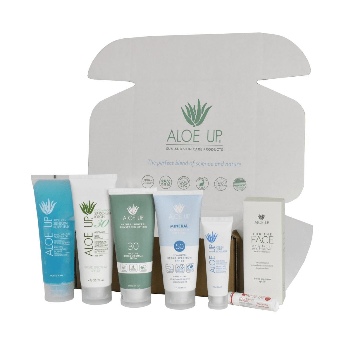 Aloe Up Aloe Up Vacation Spa Travel Kit - Aloe/Lotion Kits - SwagWear