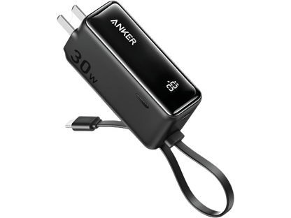 Anker 3-in-1 Power Bank (30W, Fusion, Built-In USB-C Cable) - Power Adapters - SwagWear