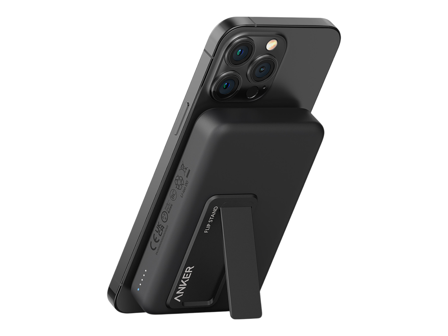 Anker Maggo PowerBank 10K with Stand - Black - Wireless Power Banks