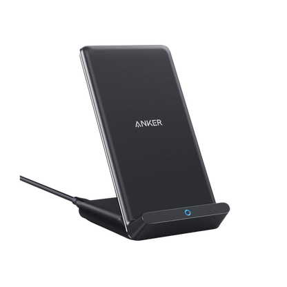 Anker® PowerWave 10W Stand with Charger - Black - Charging Stands