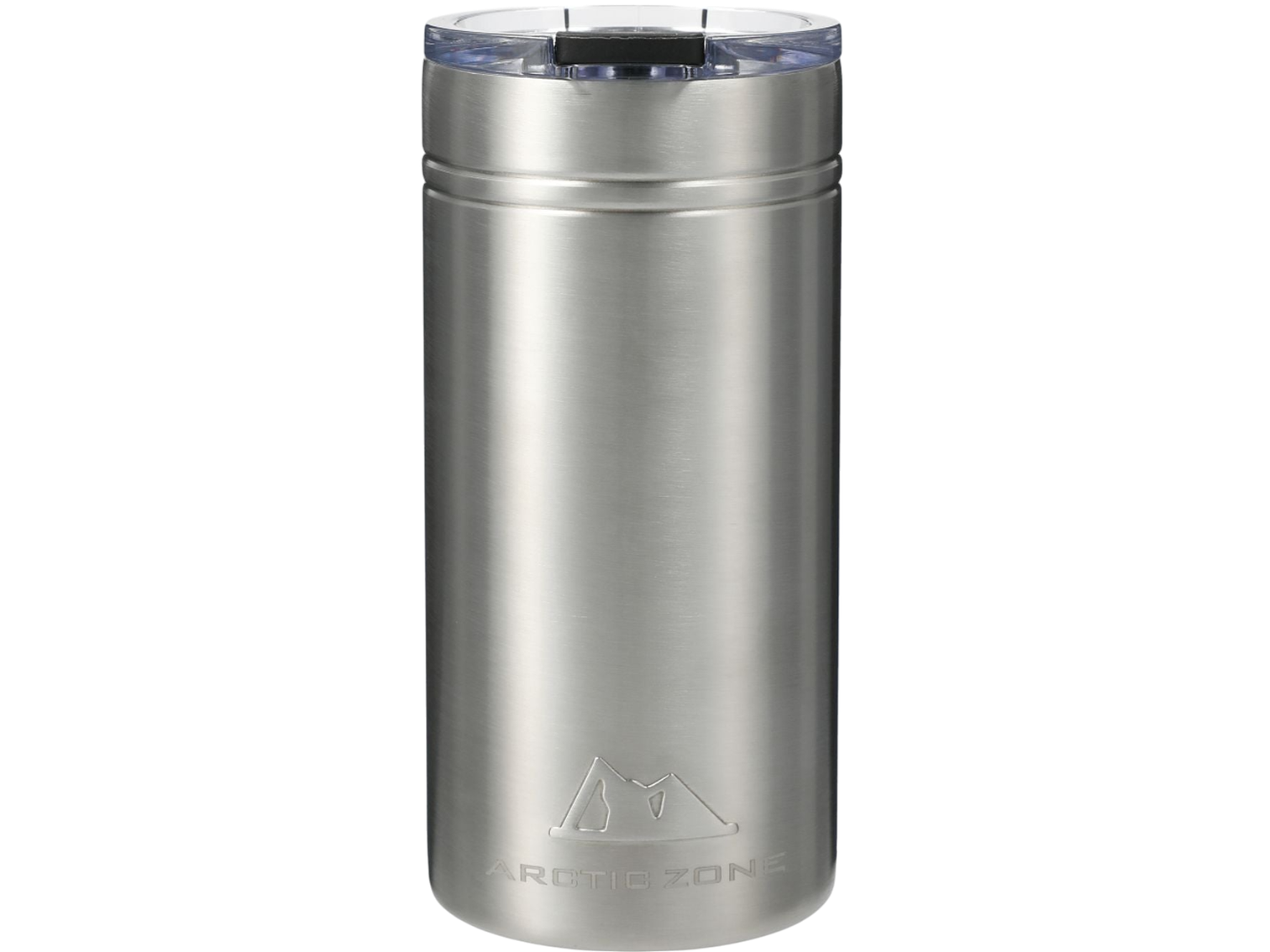 Arctic Zone® Titan Thermal HP® Slim Cooler 12oz - Silver - Can & Bottle Sleeves