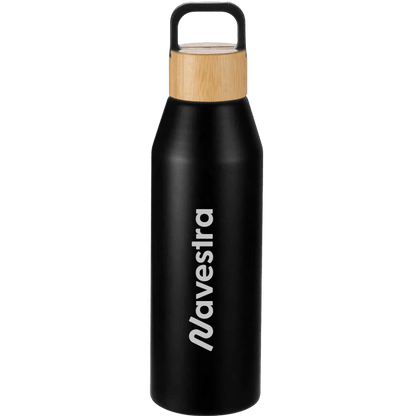 Aspen 24 oz Recycled Bottle with FSC® Bamboo Lid - Water Bottles - SwagWear