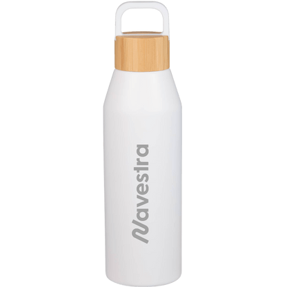 Aspen 24 oz Recycled Bottle with FSC® Bamboo Lid - Water Bottles - SwagWear