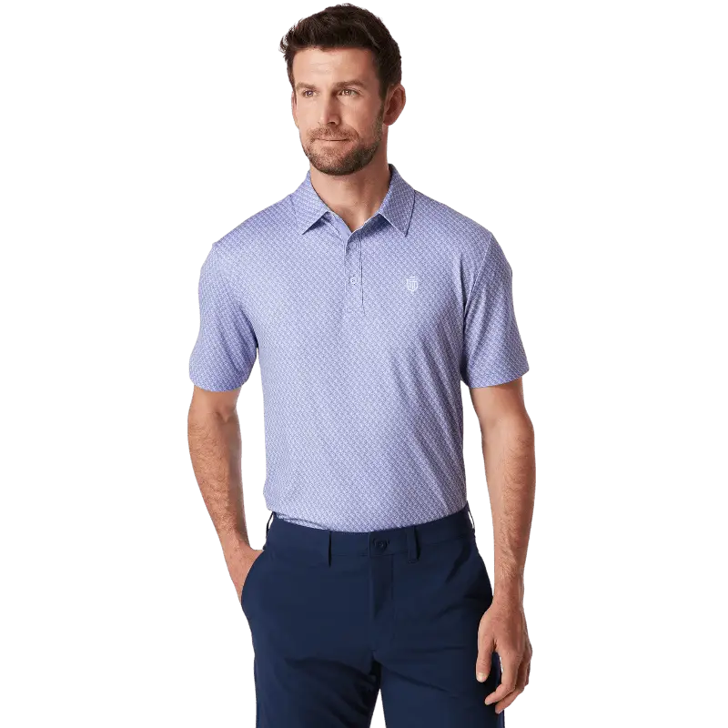 Athletic Tech Printed Polo - Polos - SwagWear