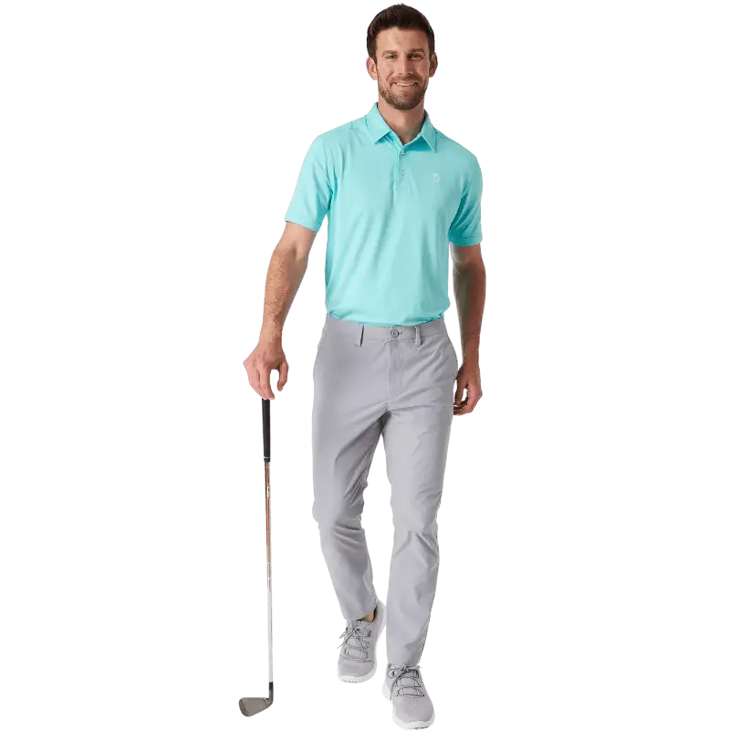 Athletic Tech Printed Polo - Polos - SwagWear