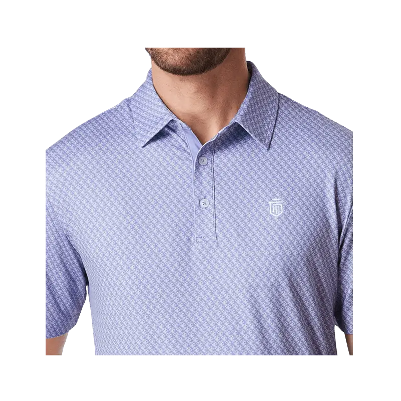 Athletic Tech Printed Polo - Polos - SwagWear