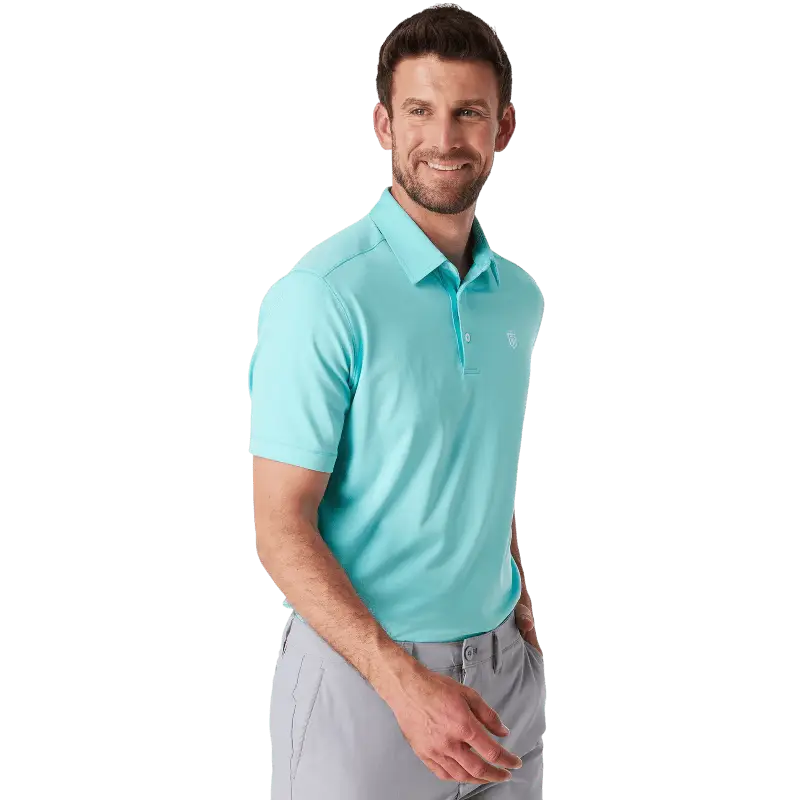 Athletic Tech Printed Polo - Polos - SwagWear