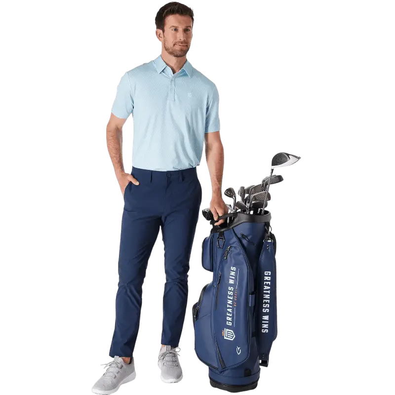 Athletic Tech Printed Polo - Polos - SwagWear