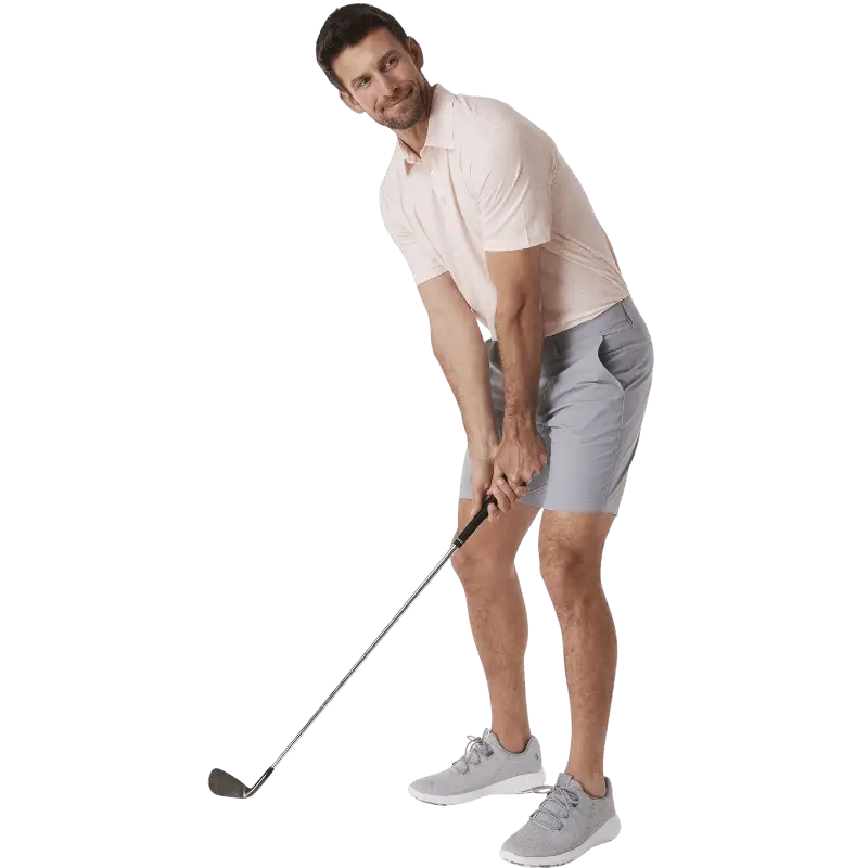 Athletic Tech Printed Polo - Polos - SwagWear