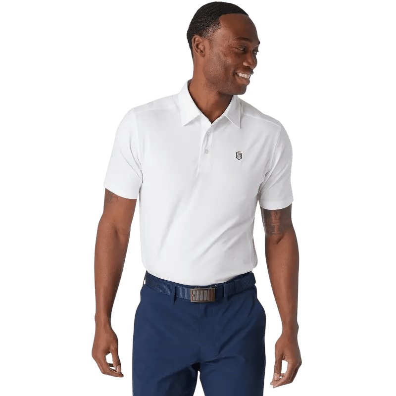 Athletic Tech Printed Polo - Polos - SwagWear