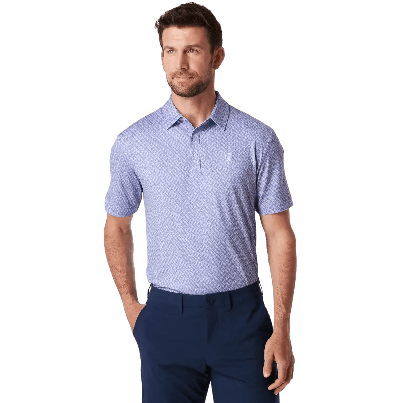 Athletic Tech Printed Polo - Polos - SwagWear