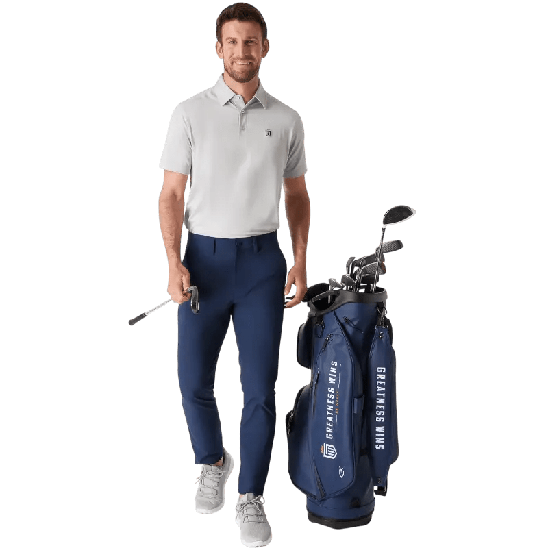 Athletic Tech Printed Polo - Polos - SwagWear