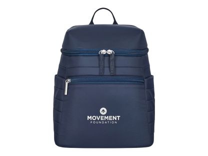 Aviana™ Gourmet Backpack Cooler - Navy - Food Gift Sets