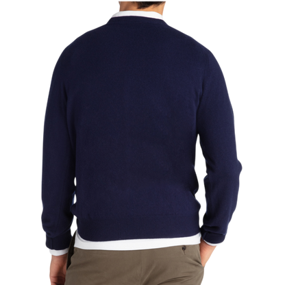 B. Draddy Men's 007 Cashmere Crewneck