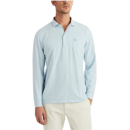 B. Draddy Men's Jack Long-Sleeve Polo