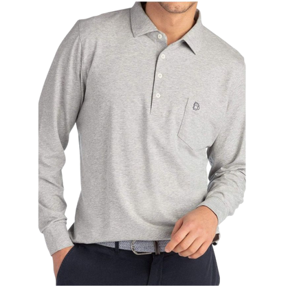 B. Draddy Men's Jack Long-Sleeve Polo