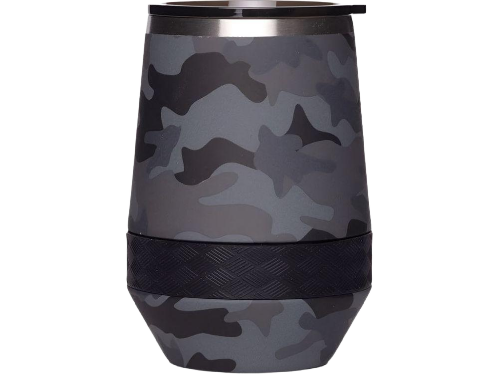 Elemental Recess 10oz Wine Tumbler - Black Camo