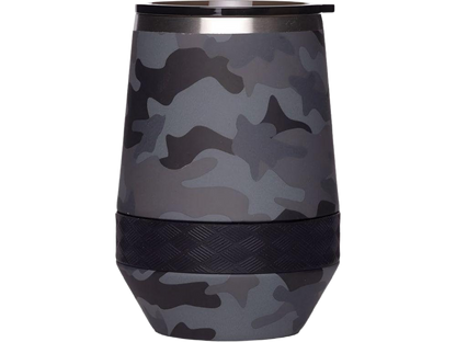 Elemental Recess 10oz Wine Tumbler - Black Camo