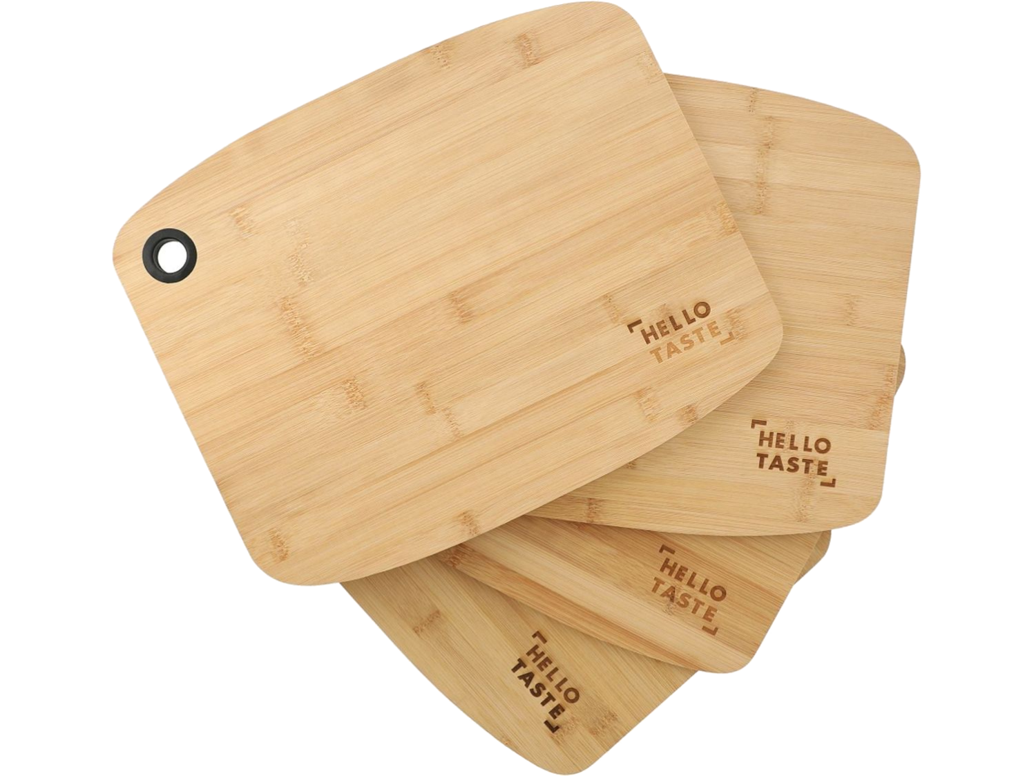 Bamboo Large Cutting Board with Silicone Grip - Homewares