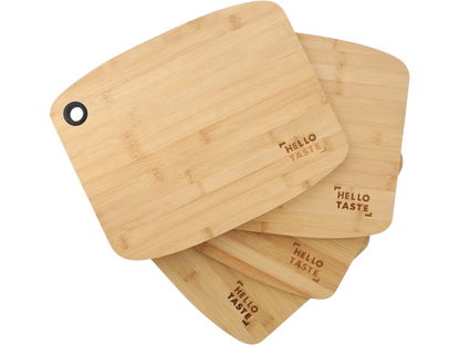 Bamboo Large Cutting Board with Silicone Grip - Homewares