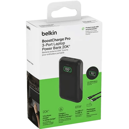 Belkin 3-Port Laptop Power Bank 20K - Wireless Power Banks - SwagWear