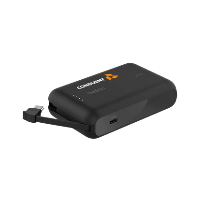 Belkin Power Bank 10K with Integrated Cable - Wireless Power Banks - SwagWear
