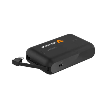 Belkin Power Bank 10K with Integrated Cable - Wireless Power Banks - SwagWear