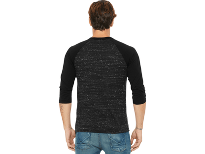 BELLA+CANVAS ® Unisex 3/4 - Sleeve Baseball Tee - T-Shirts - SwagWear