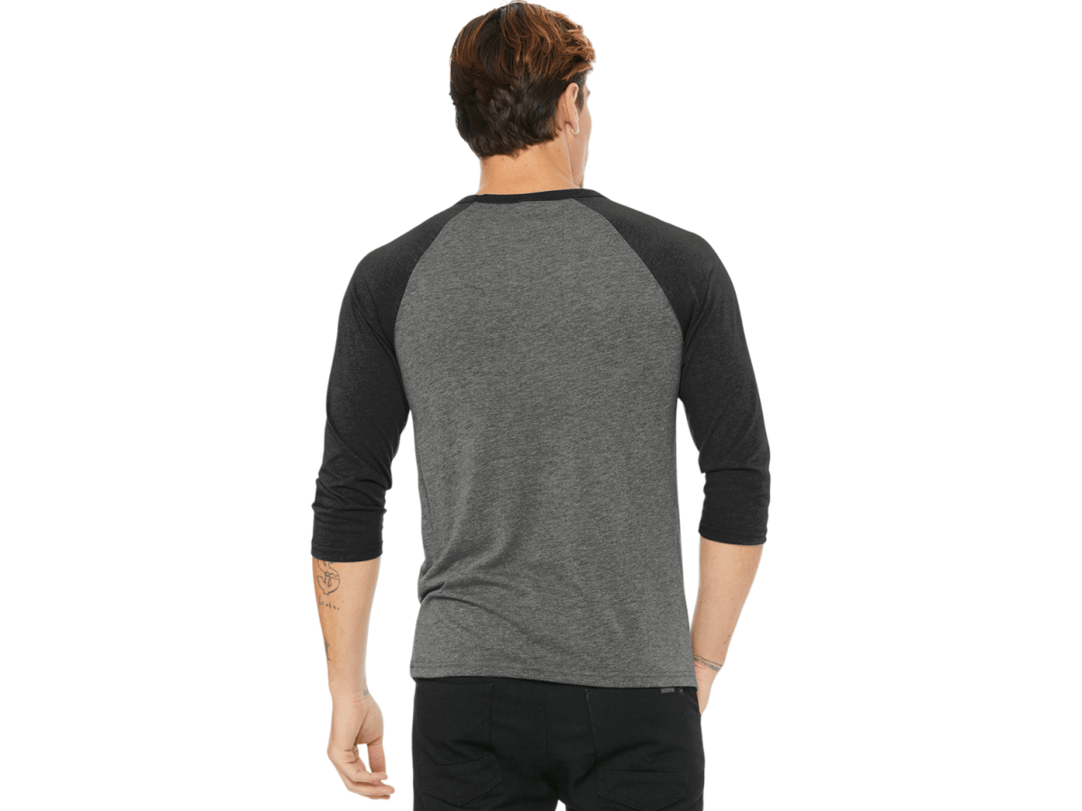 BELLA+CANVAS ® Unisex 3/4 - Sleeve Baseball Tee - T-Shirts - SwagWear