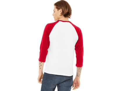 BELLA+CANVAS ® Unisex 3/4 - Sleeve Baseball Tee - T-Shirts - SwagWear