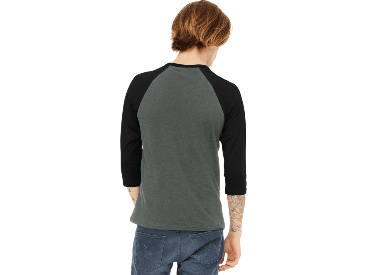 BELLA+CANVAS ® Unisex 3/4 - Sleeve Baseball Tee - T-Shirts - SwagWear