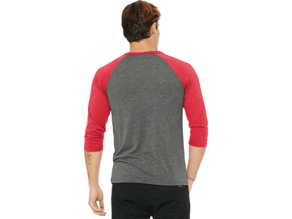 BELLA+CANVAS ® Unisex 3/4 - Sleeve Baseball Tee - T-Shirts - SwagWear