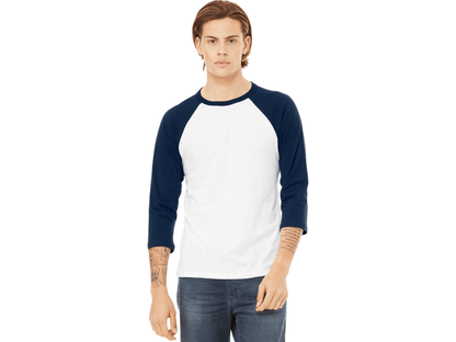 BELLA+CANVAS ® Unisex 3/4 - Sleeve Baseball Tee - T-Shirts - SwagWear