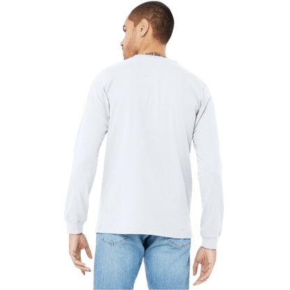 BELLA+CANVAS® Unisex Heather CVC Long Sleeve Tee - Long - Sleeved T-Shirts - SwagWear