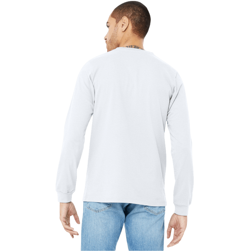 BELLA+CANVAS® Unisex Heather CVC Long Sleeve Tee - Long - Sleeved T-Shirts - SwagWear