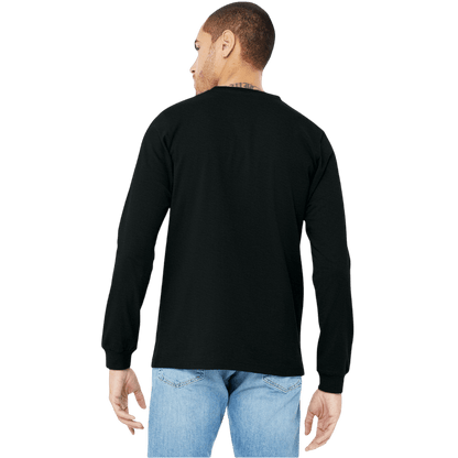BELLA+CANVAS® Unisex Heather CVC Long Sleeve Tee - Long - Sleeved T-Shirts - SwagWear