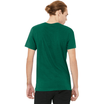 BELLA+CANVAS® Unisex Heather CVC V - Neck Tee - T-Shirts - SwagWear