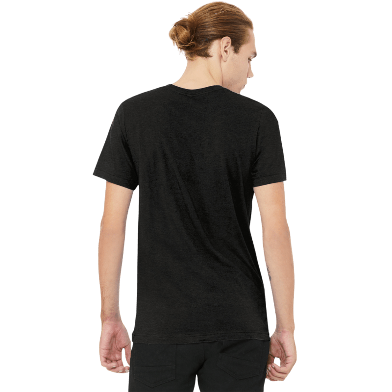 BELLA+CANVAS® Unisex Heather CVC V - Neck Tee - T-Shirts - SwagWear
