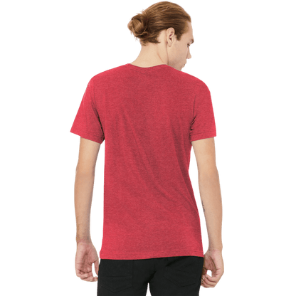 BELLA+CANVAS® Unisex Heather CVC V - Neck Tee - T-Shirts - SwagWear