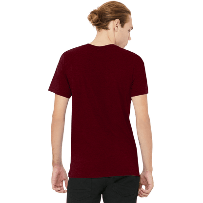 BELLA+CANVAS® Unisex Heather CVC V - Neck Tee - T-Shirts - SwagWear