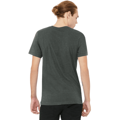 BELLA+CANVAS® Unisex Heather CVC V - Neck Tee - T-Shirts - SwagWear