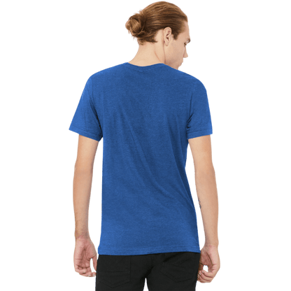 BELLA+CANVAS® Unisex Heather CVC V - Neck Tee - T-Shirts - SwagWear