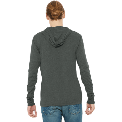 BELLA+CANVAS ® Unisex Jersey Long Sleeve Hoodie - Hoodies - SwagWear