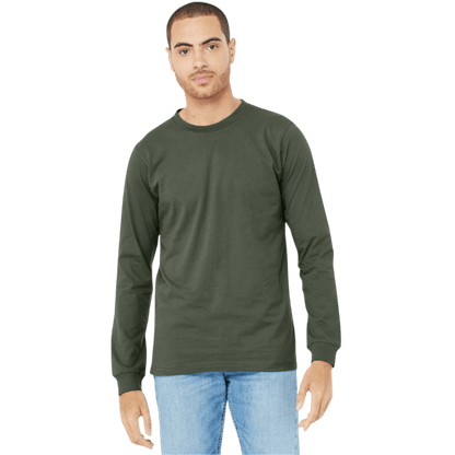 BELLA+CANVAS ® Unisex Jersey Long Sleeve Tee - Long - Sleeved T-Shirts - SwagWear