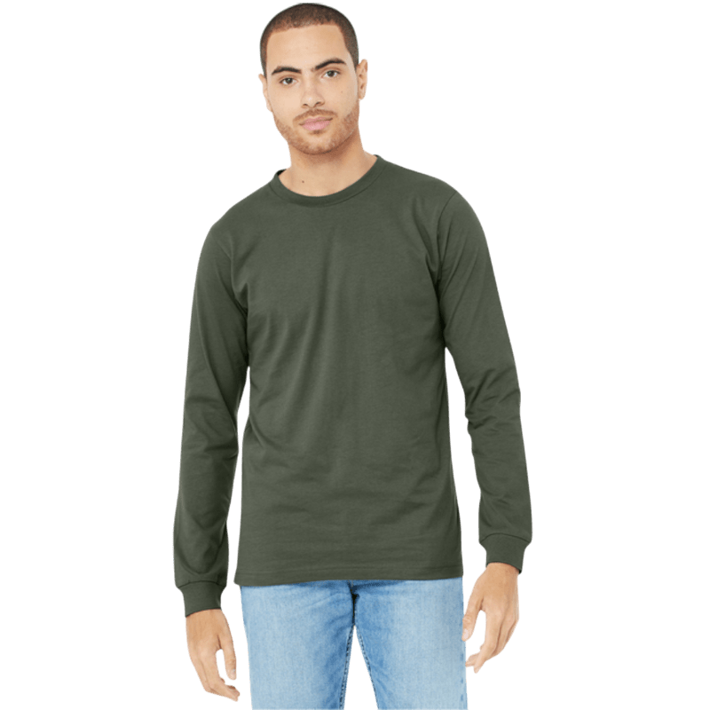 BELLA+CANVAS ® Unisex Jersey Long Sleeve Tee - Long - Sleeved T-Shirts - SwagWear