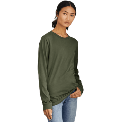 BELLA+CANVAS ® Unisex Jersey Long Sleeve Tee - Long - Sleeved T-Shirts - SwagWear